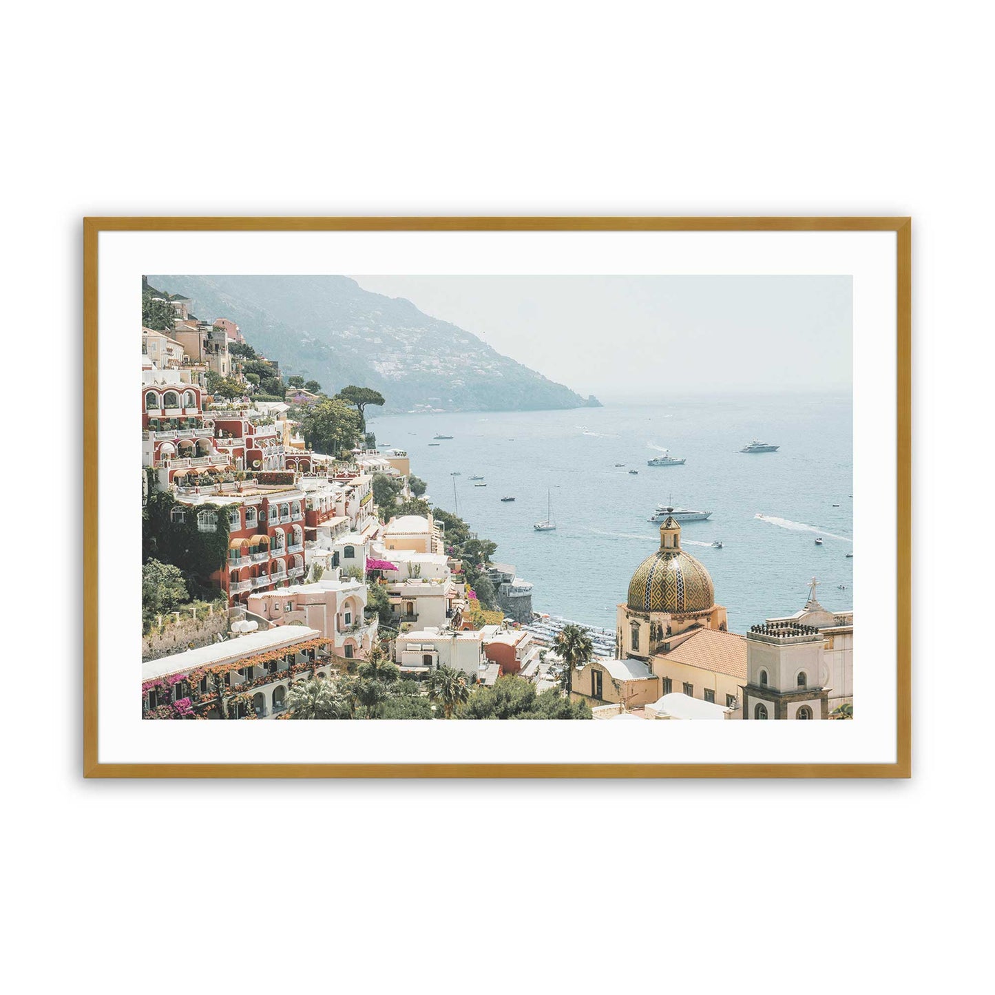 [Color:Polished Gold], Picture of art in a Polished Gold frame