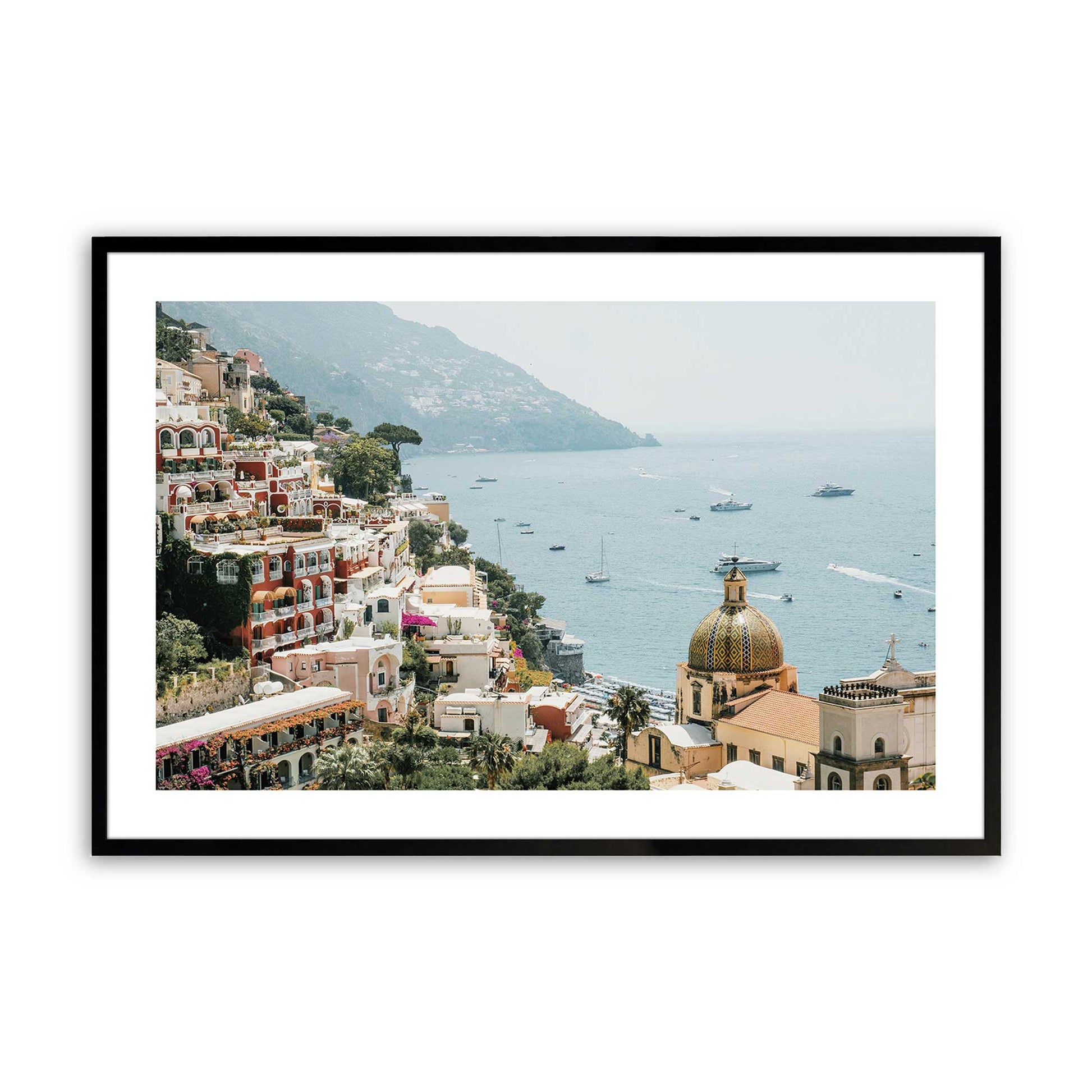 [Color:Satin Black], Picture of art in a Satin Black frame