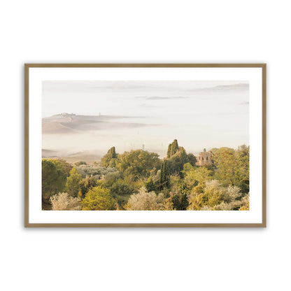 [Color:Brushed Gold], Picture of art in a Brushed Gold frame