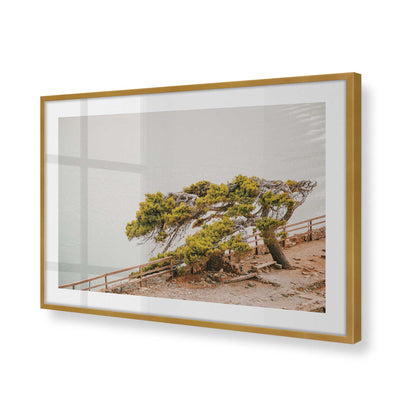 [Color:Polished Gold], Picture of art in a Polished Gold frame of the corner