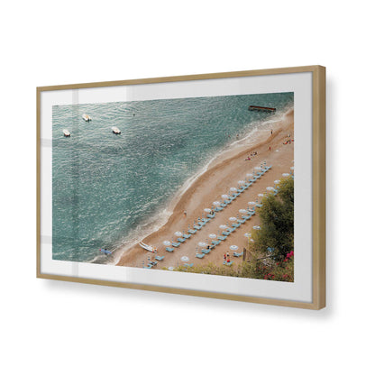 [Color:Brushed Gold], Picture of art in a Brushed Gold frame of the corner