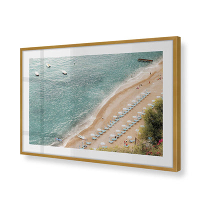 [Color:Polished Gold], Picture of art in a Polished Gold frame of the corner