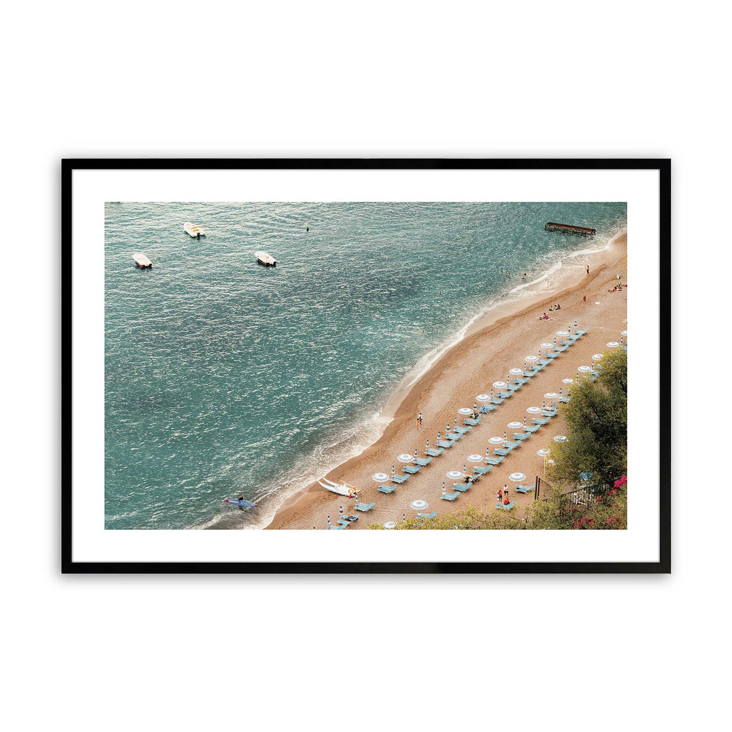 [Color:Satin Black], Picture of art in a Satin Black frame