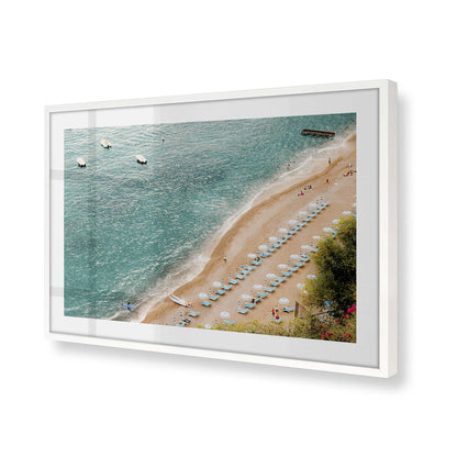 [Color:Opaque White], Picture of art in a Opaque White frame of the corner