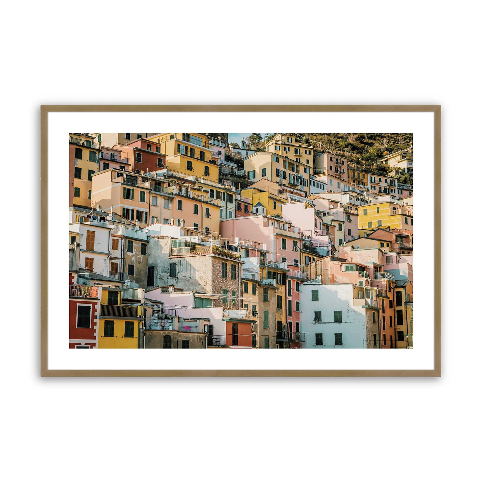 [Color:Brushed Gold], Picture of art in a Brushed Gold frame