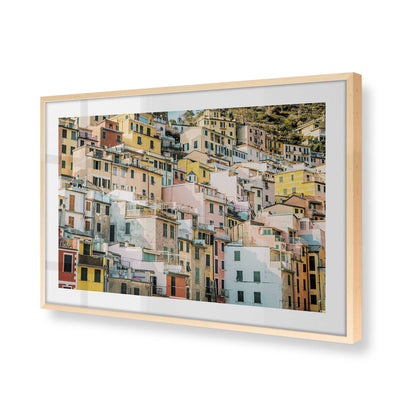 [Color:Raw Maple], Picture of art in a Raw Maple frame of the corner