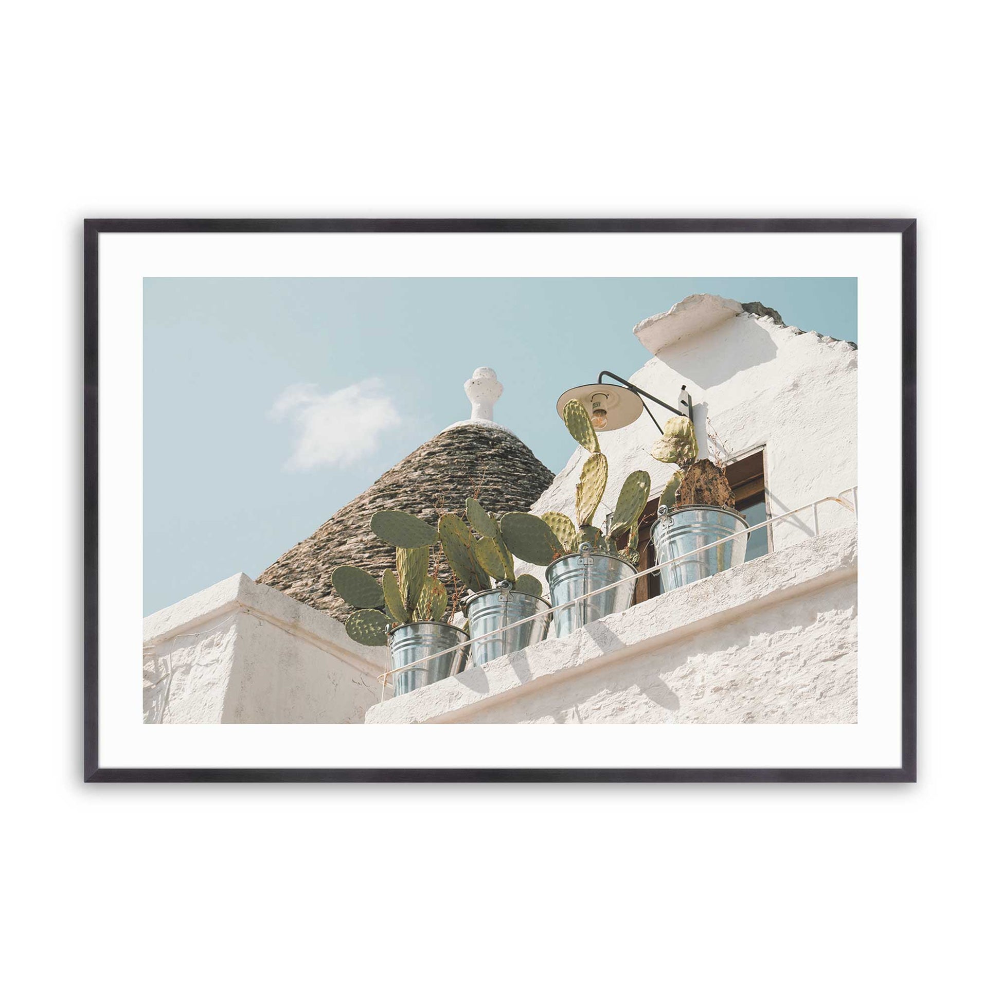 [Color:Weathered Zinc], Picture of art in a Weathered Zinc frame