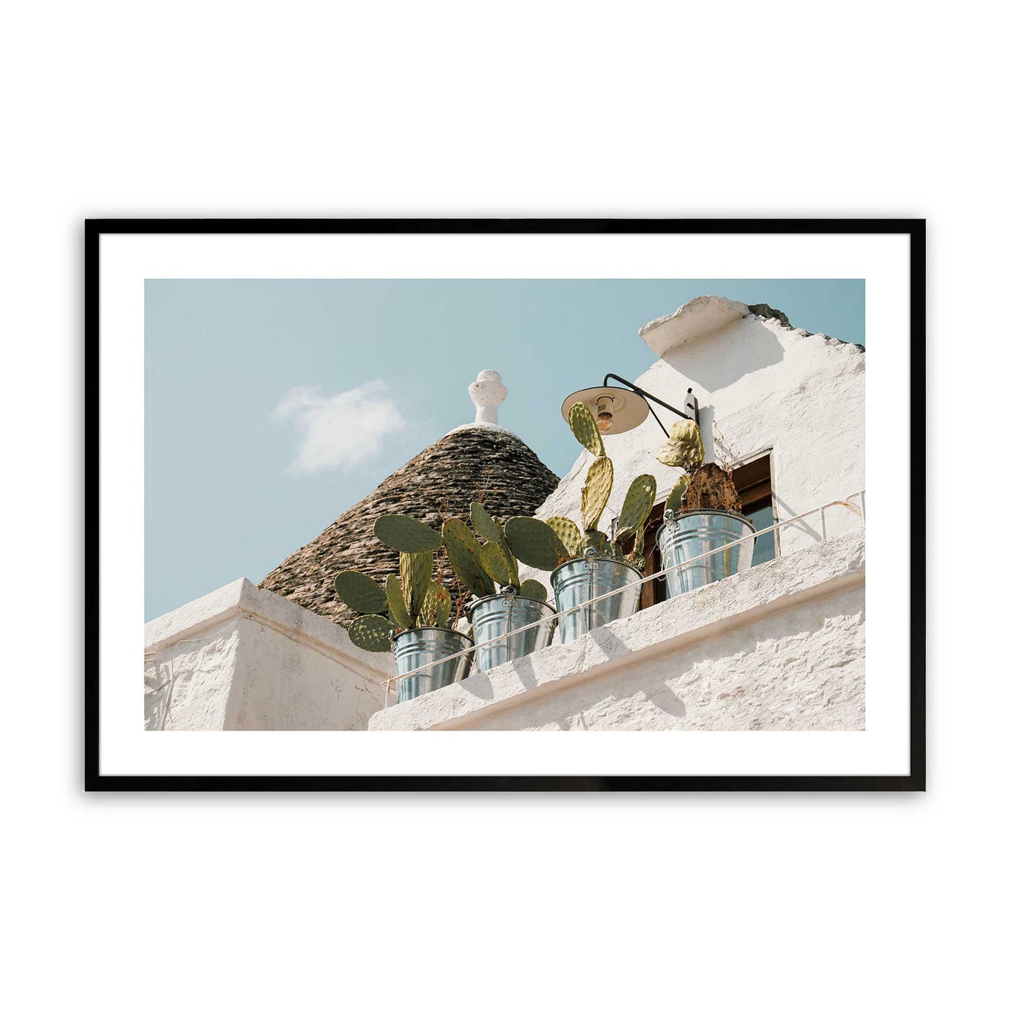 [Color:Satin Black], Picture of art in a Satin Black frame
