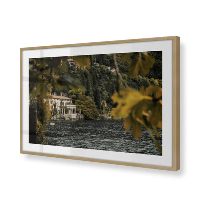 [Color:Brushed Gold], Picture of art in a Brushed Gold frame of the corner