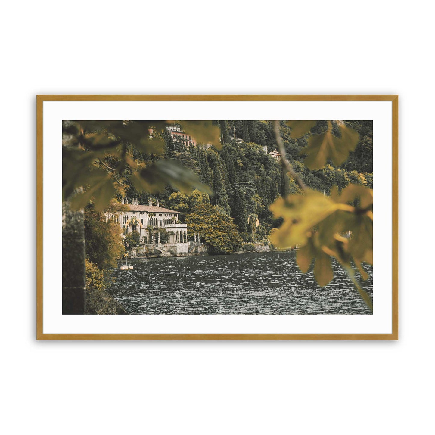 [Color:Polished Gold], Picture of art in a Polished Gold frame