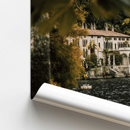 Lakeside Mansion Promotional Rolled Print