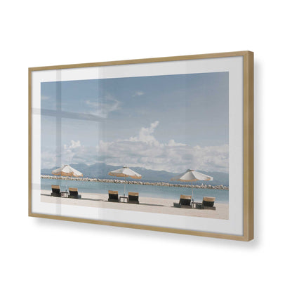 [Color:Brushed Gold], Picture of art in a Brushed Gold frame of the corner
