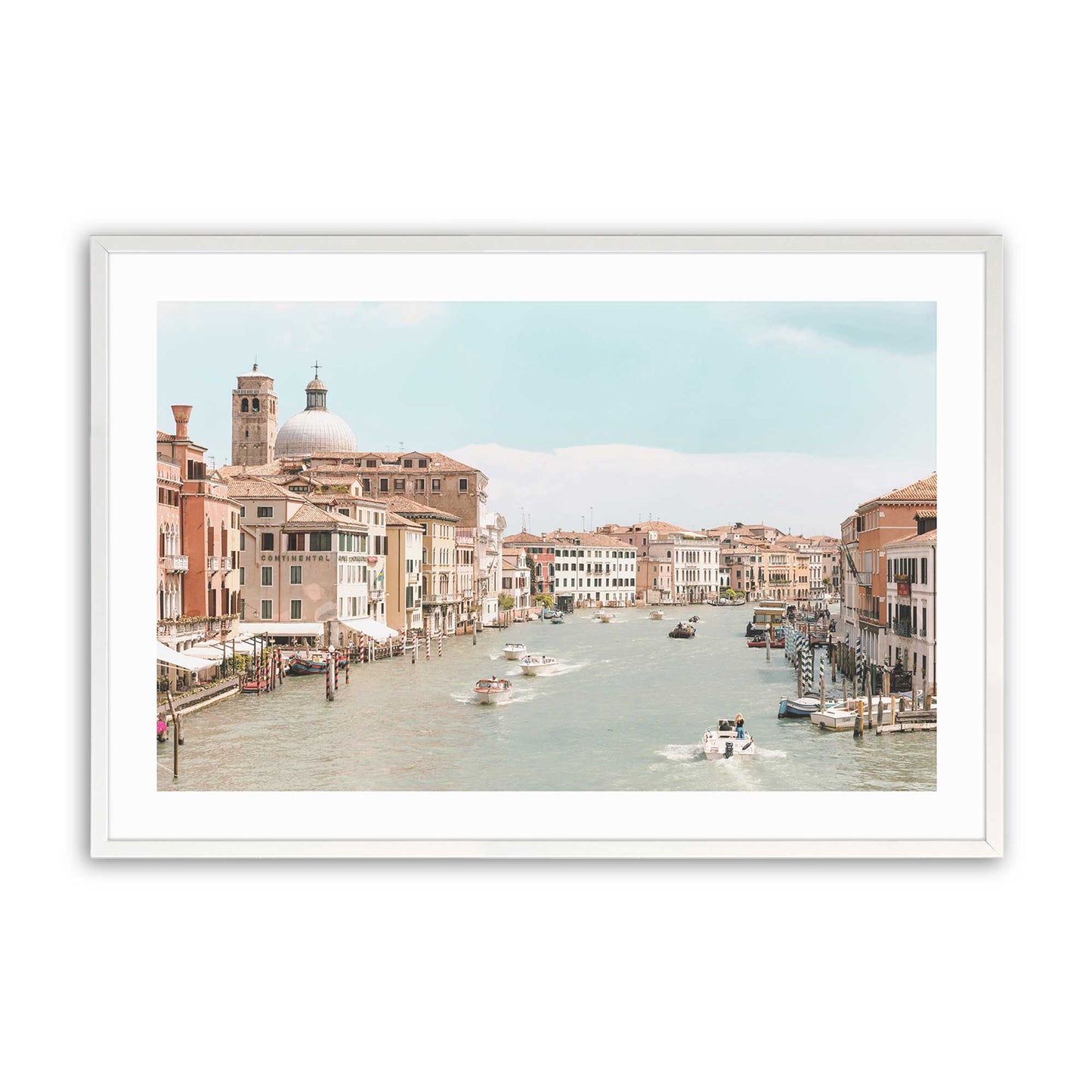 [Color:Opaque White], Picture of art in a Opaque White frame