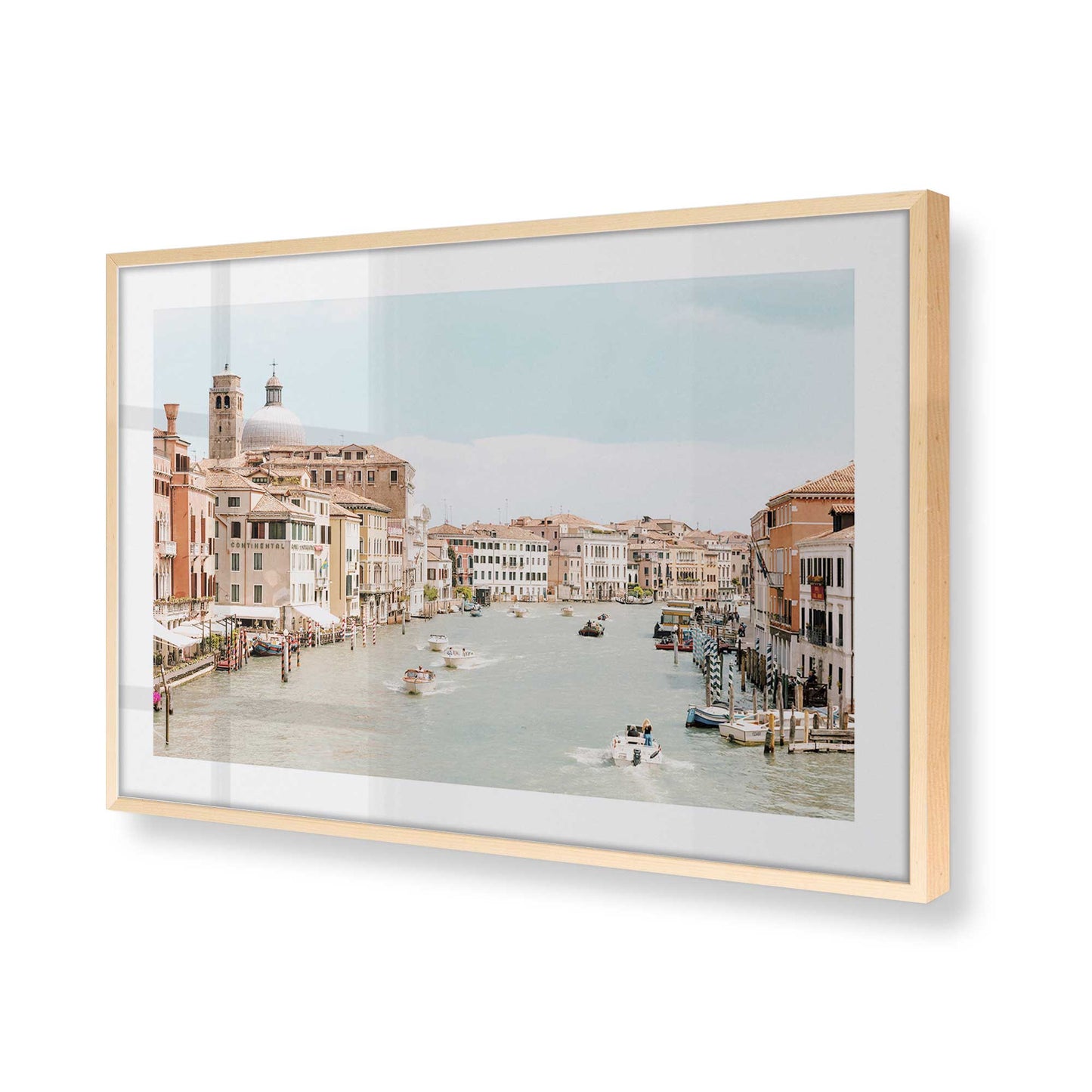 [Color:Raw Maple], Picture of art in a Raw Maple frame of the corner