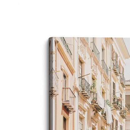 [Color:Stretched Canvas], Picture of the corner of the art