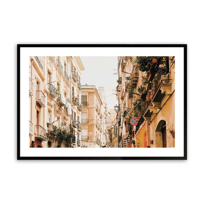 [Color:Satin Black], Picture of art in a Satin Black frame