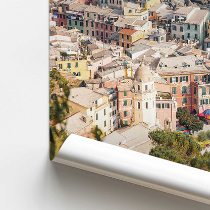 Coastal Town Views Promotional Rolled Print