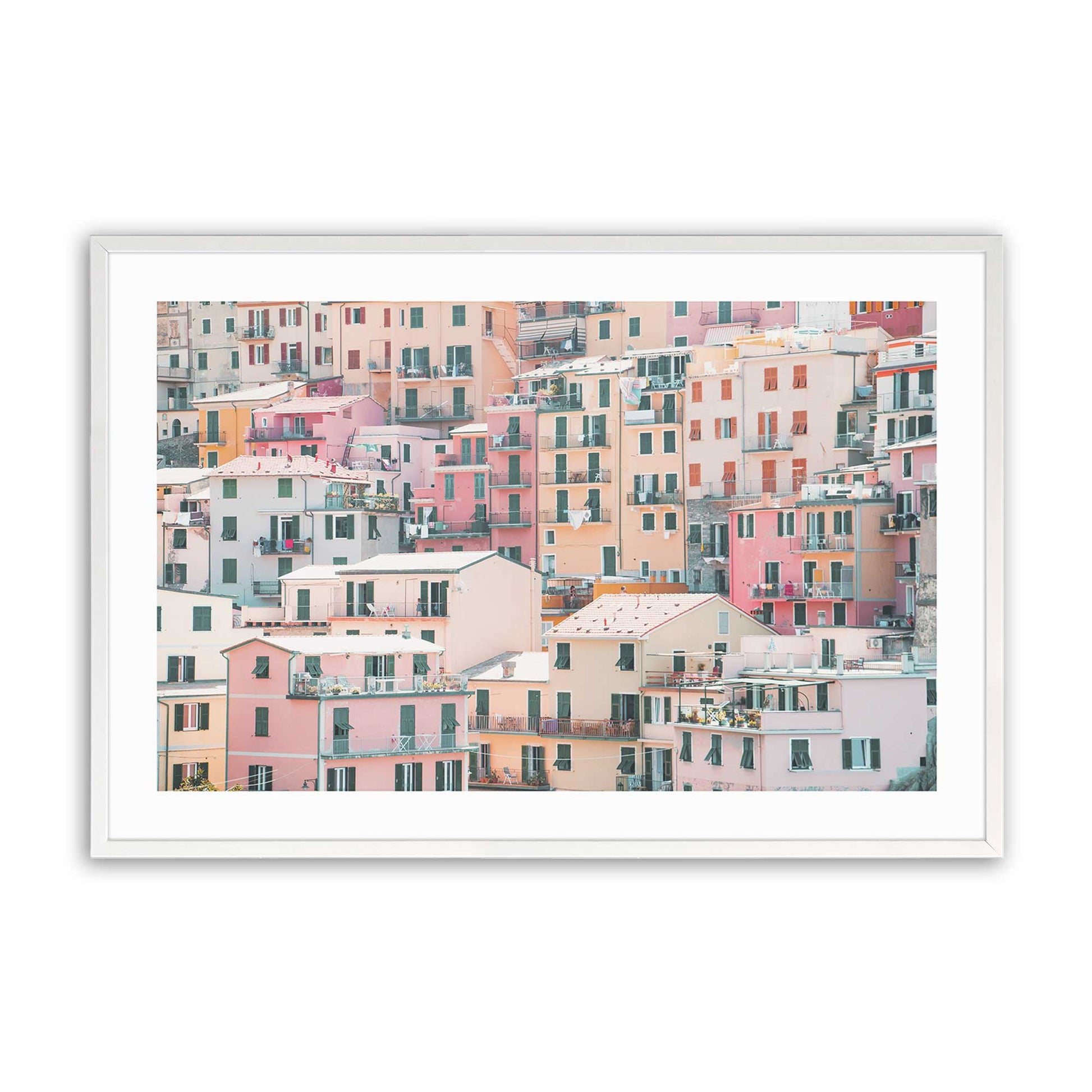 [Color:Opaque White], Picture of art in a Opaque White frame