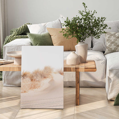 Golden Sandscape on Canvas