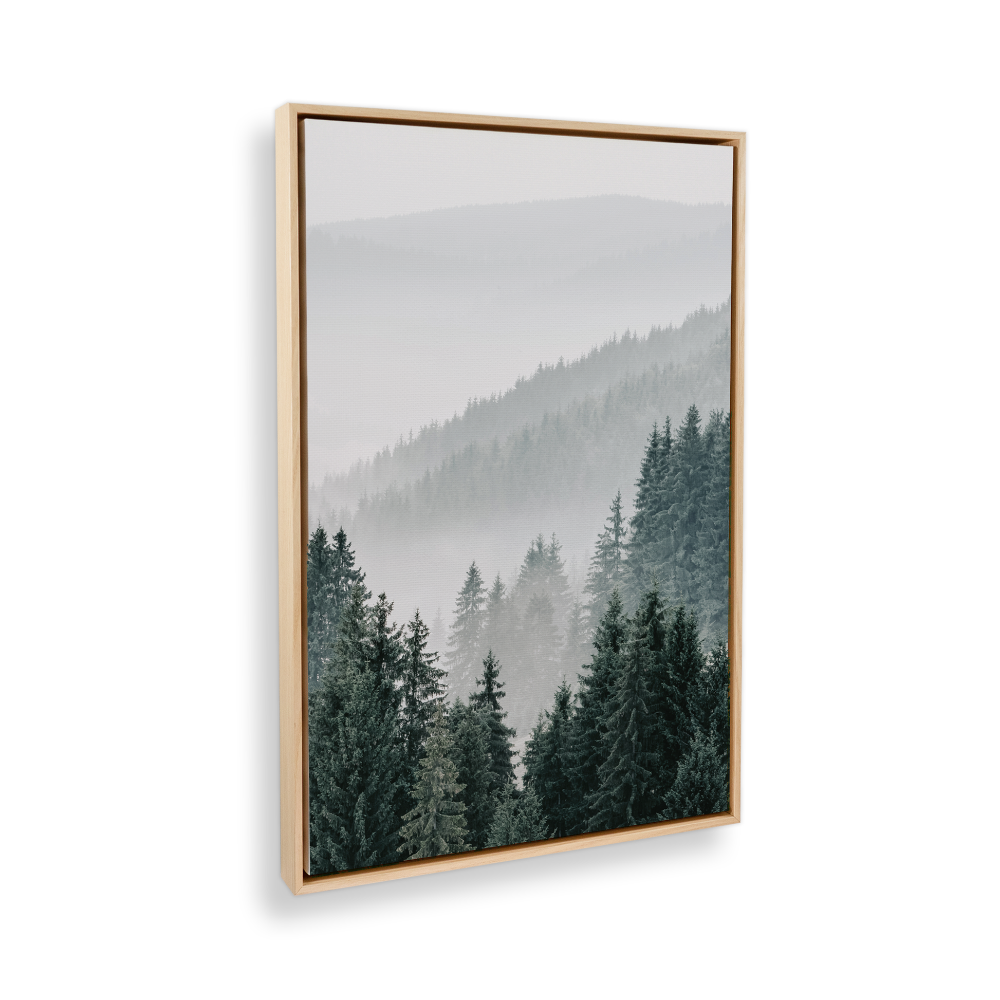 [color:American Maple], Picture of the corner of the frame