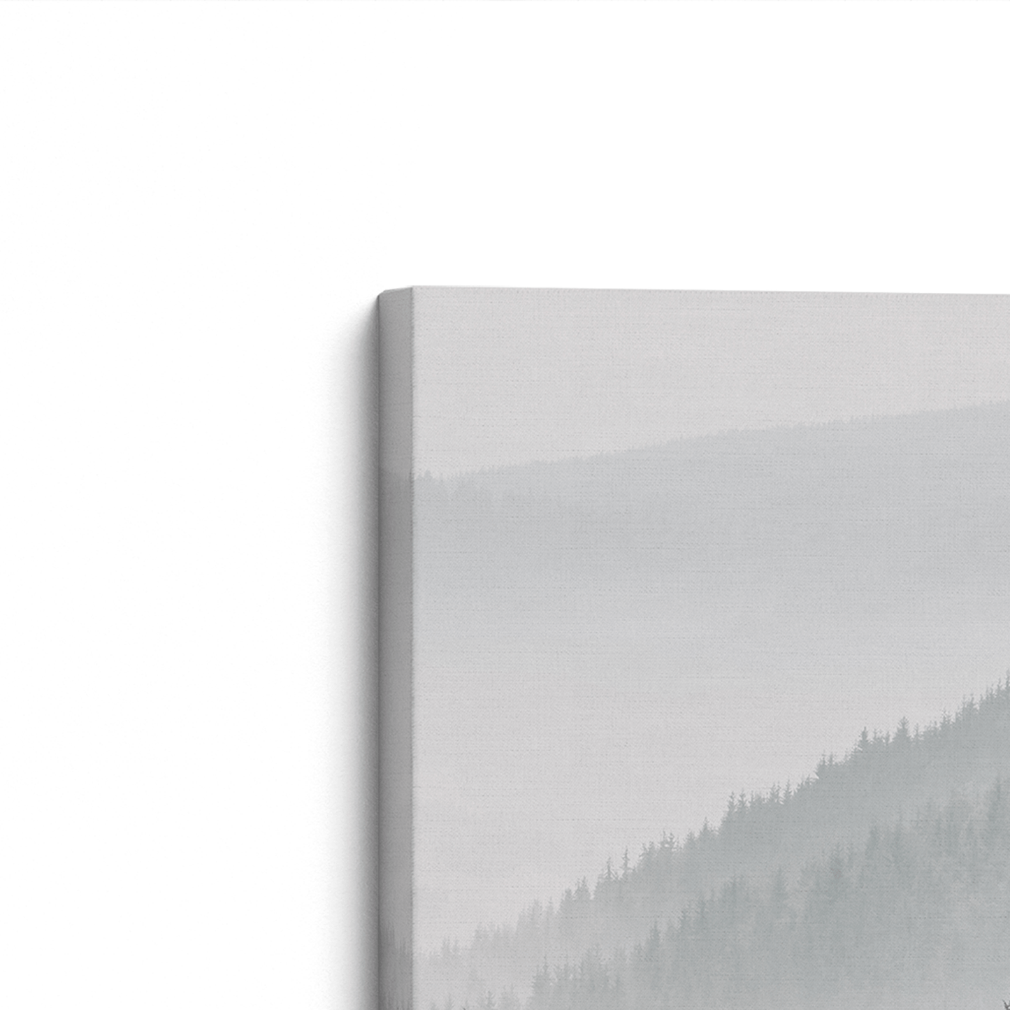 [Color:Stretched Canvas], Picture of art on an angle
