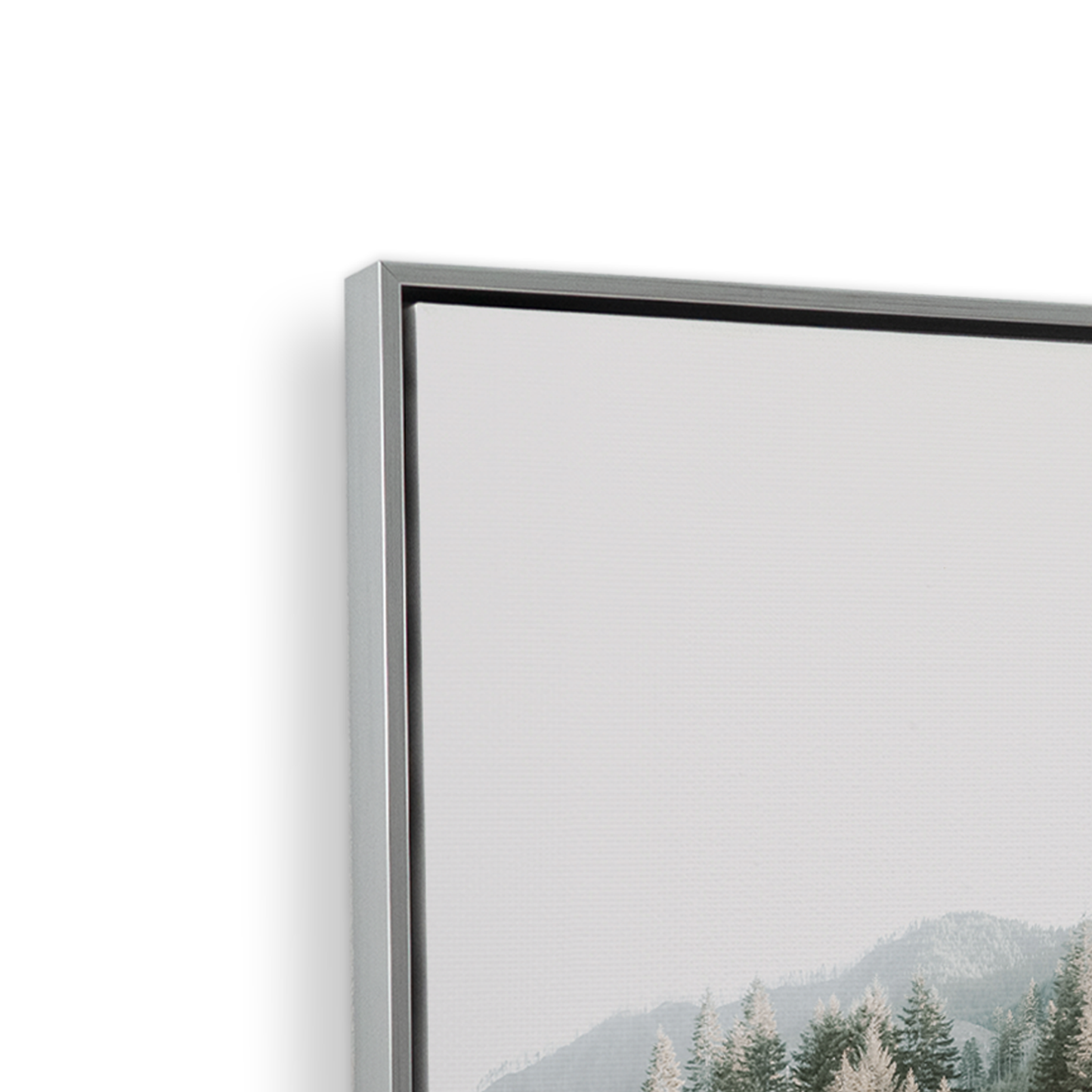 [color:Polished Chrome], Picture of art in frame