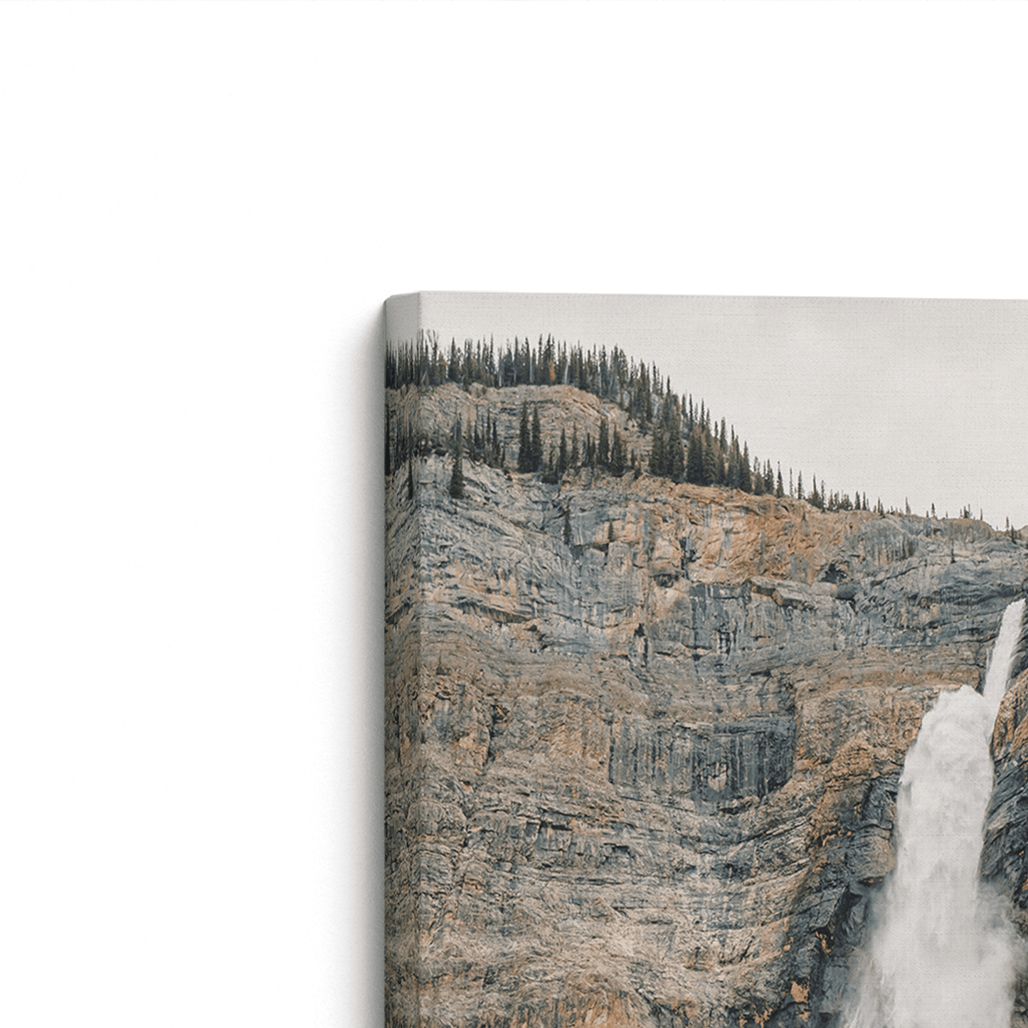 [color:Stretched Canvas], Corner of Picture of art on Canvas