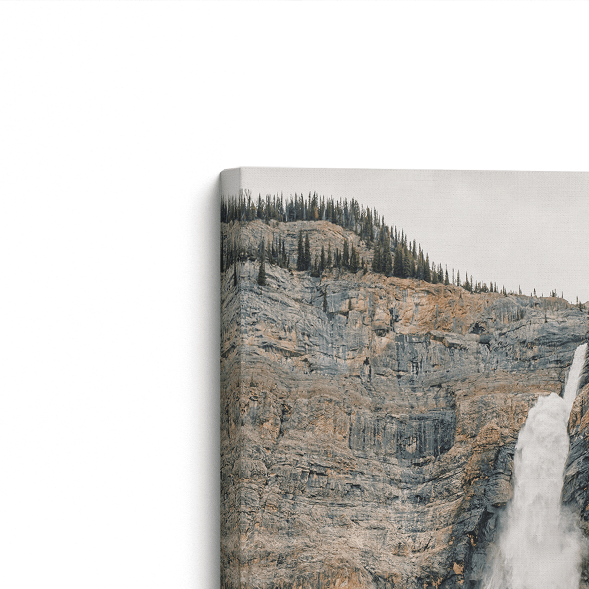 [color:Stretched Canvas], Corner of Picture of art on Canvas