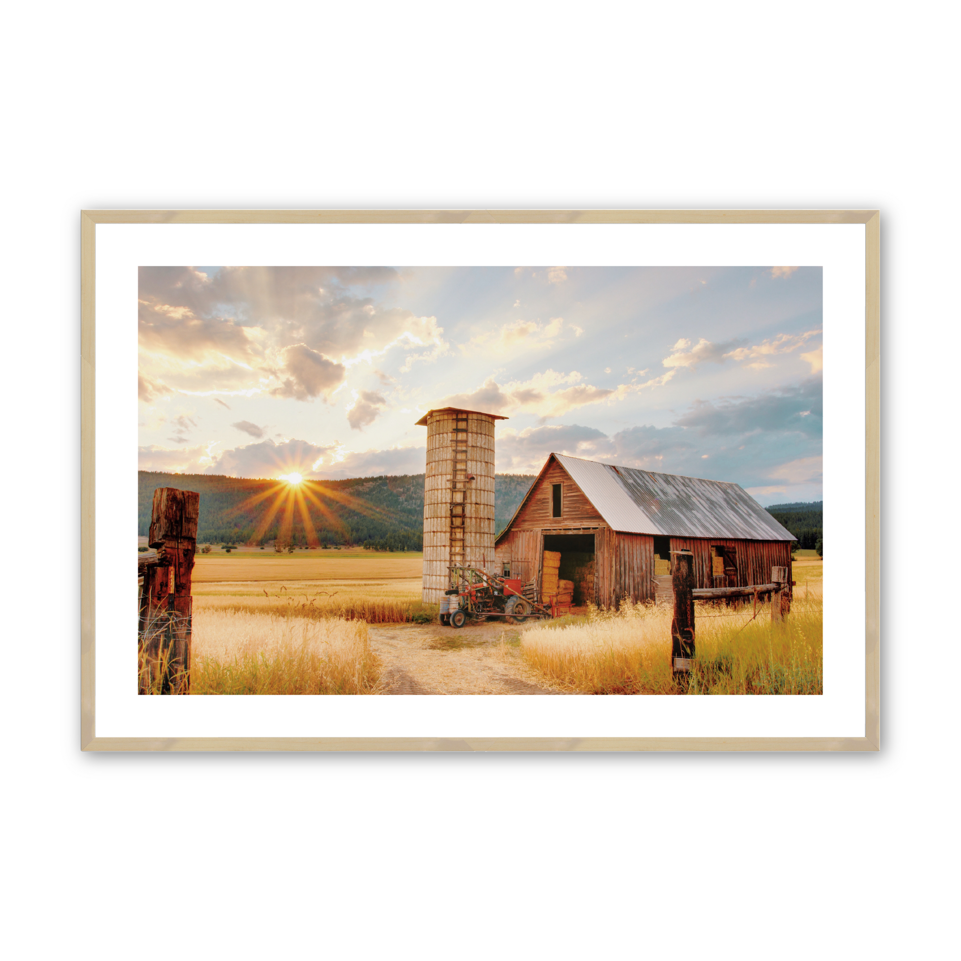 [Color:Raw Maple], Art in our Raw Maple wood frame