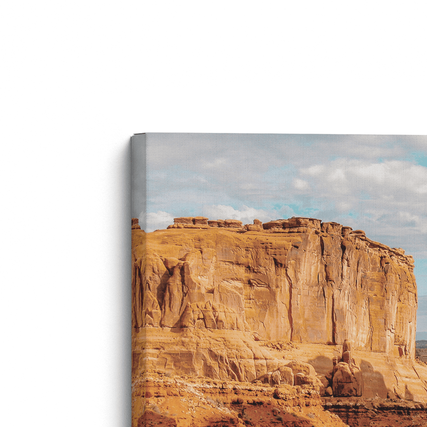 [color:Stretched Canvas], Corner of Picture of art on Canvas