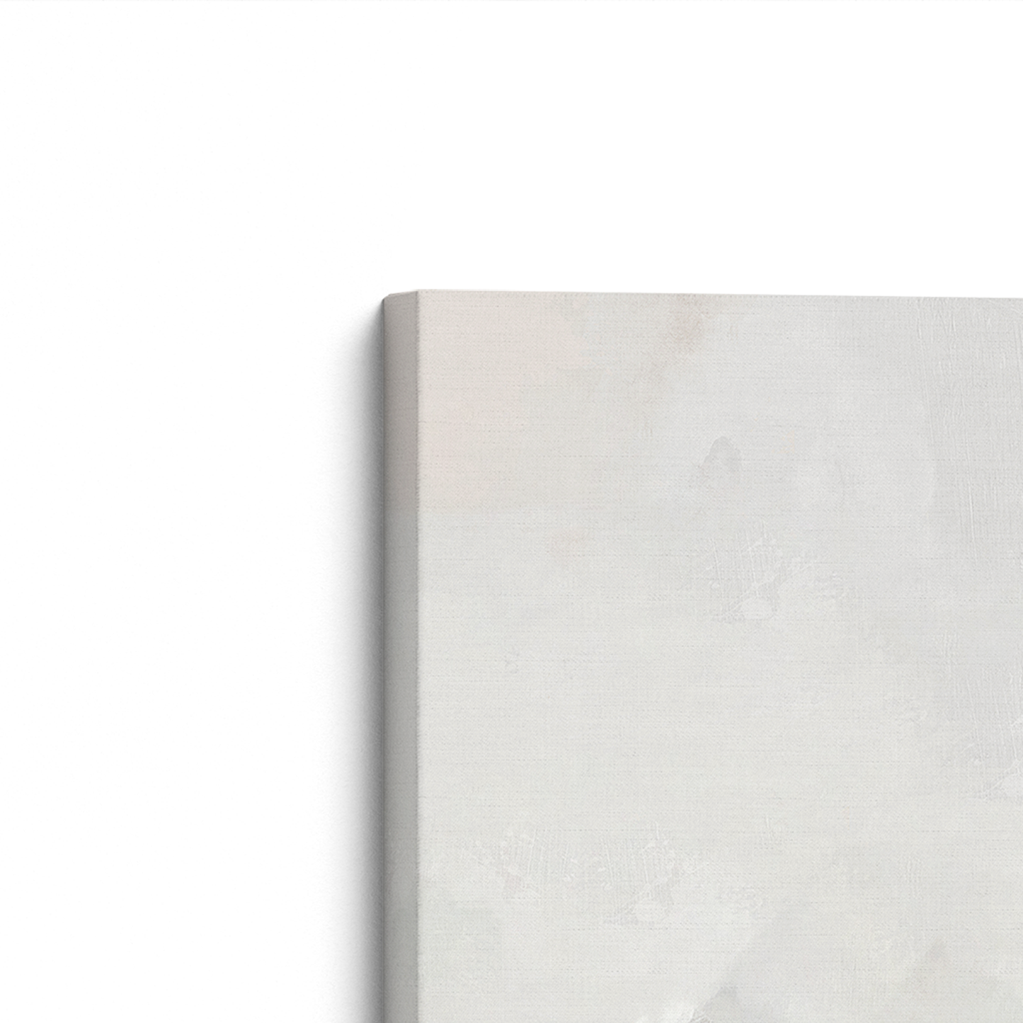 [Color:Stretched Canvas], Picture of art on an angle