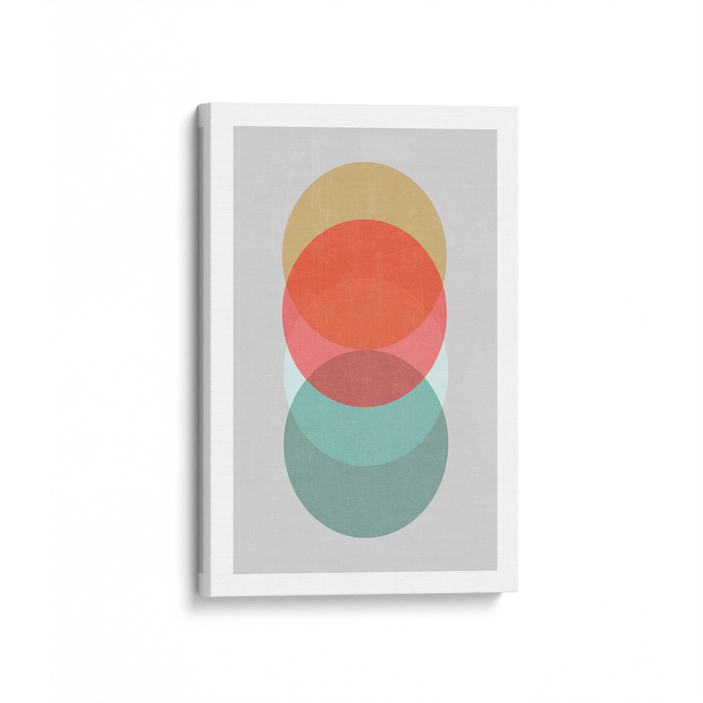The Setting Sun on Canvas, Set of 2