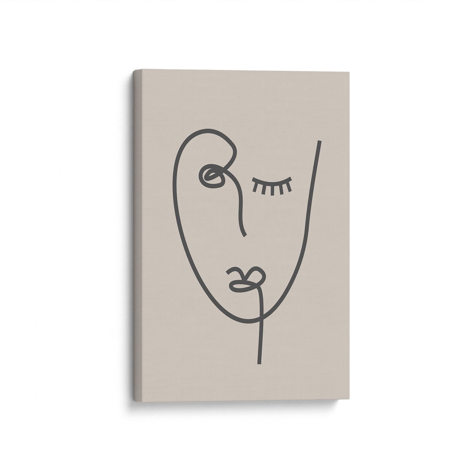 [Color:Stretched Canvas], Picture of art of the corner