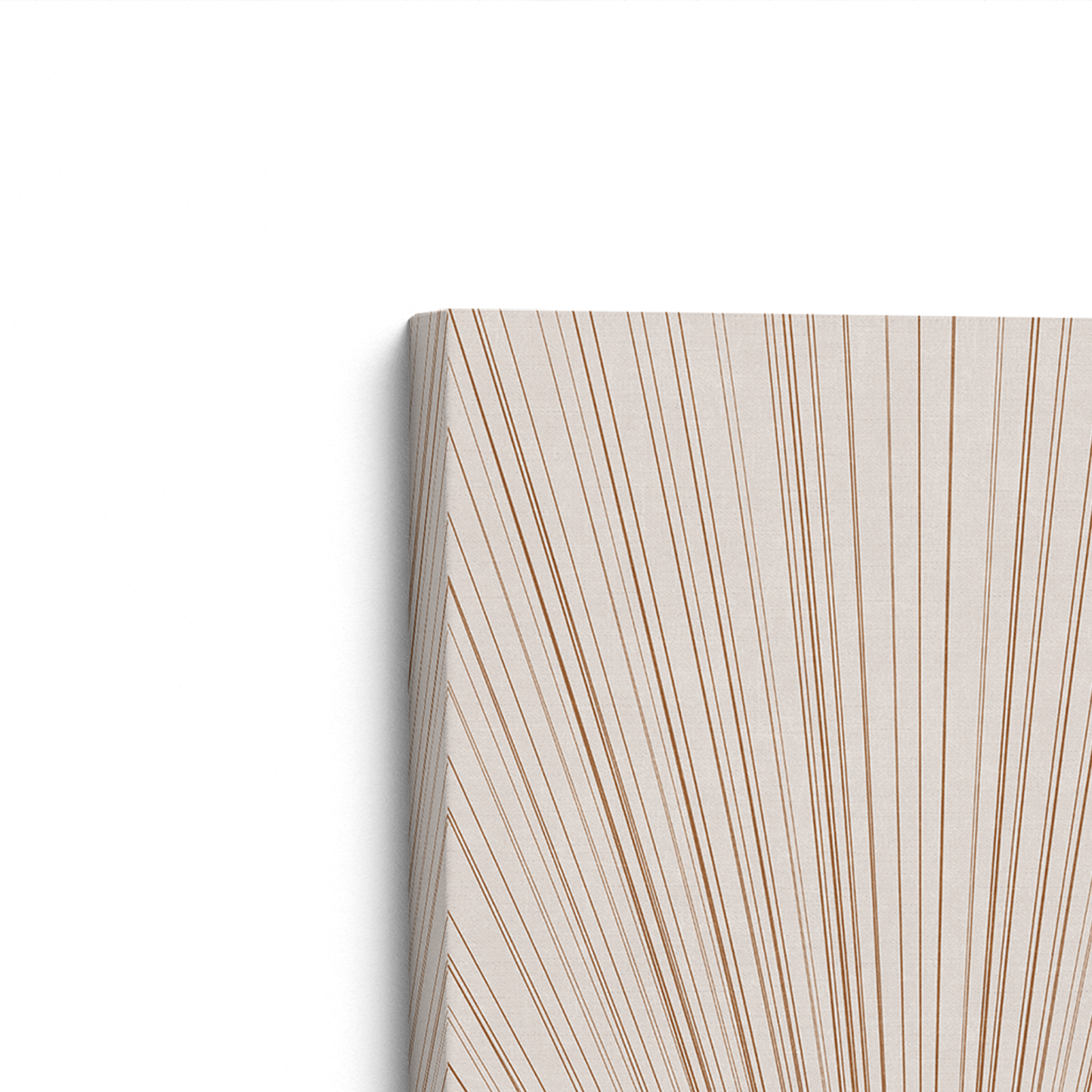 [color:Stretched Canvas], Corner of Picture of art on Canvas