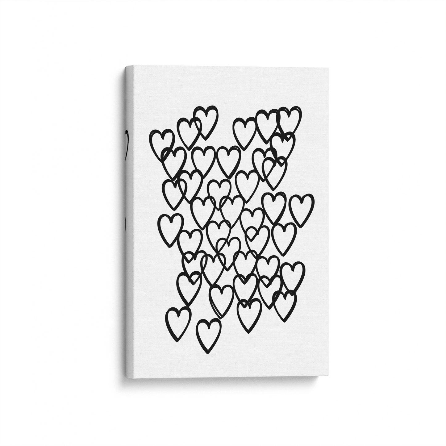 [color:Stretched Canvas], Picture of art on Canvas Side