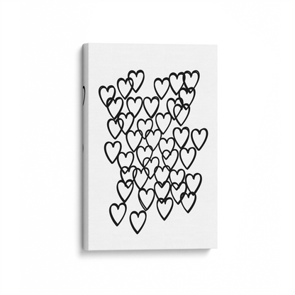 [color:Stretched Canvas], Picture of art on Canvas Side