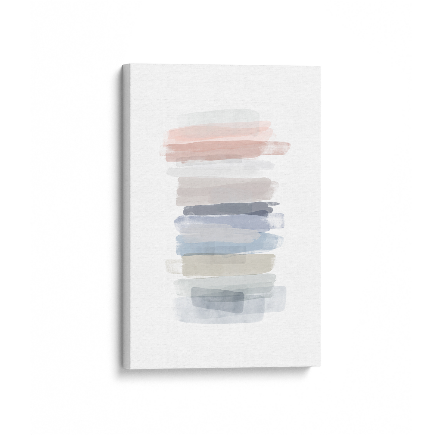 Web of Lines on Canvas, Set of 2