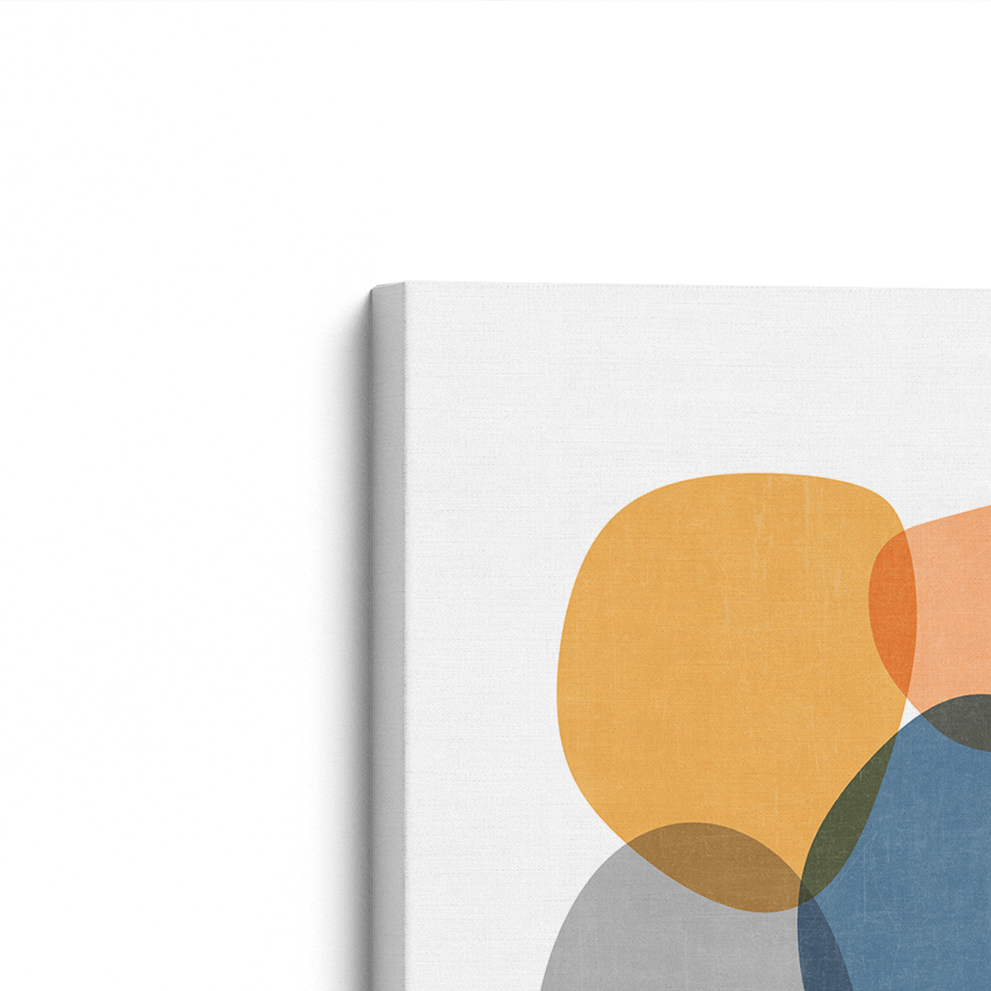 [color:Stretched Canvas], Corner of Picture of art on Canvas