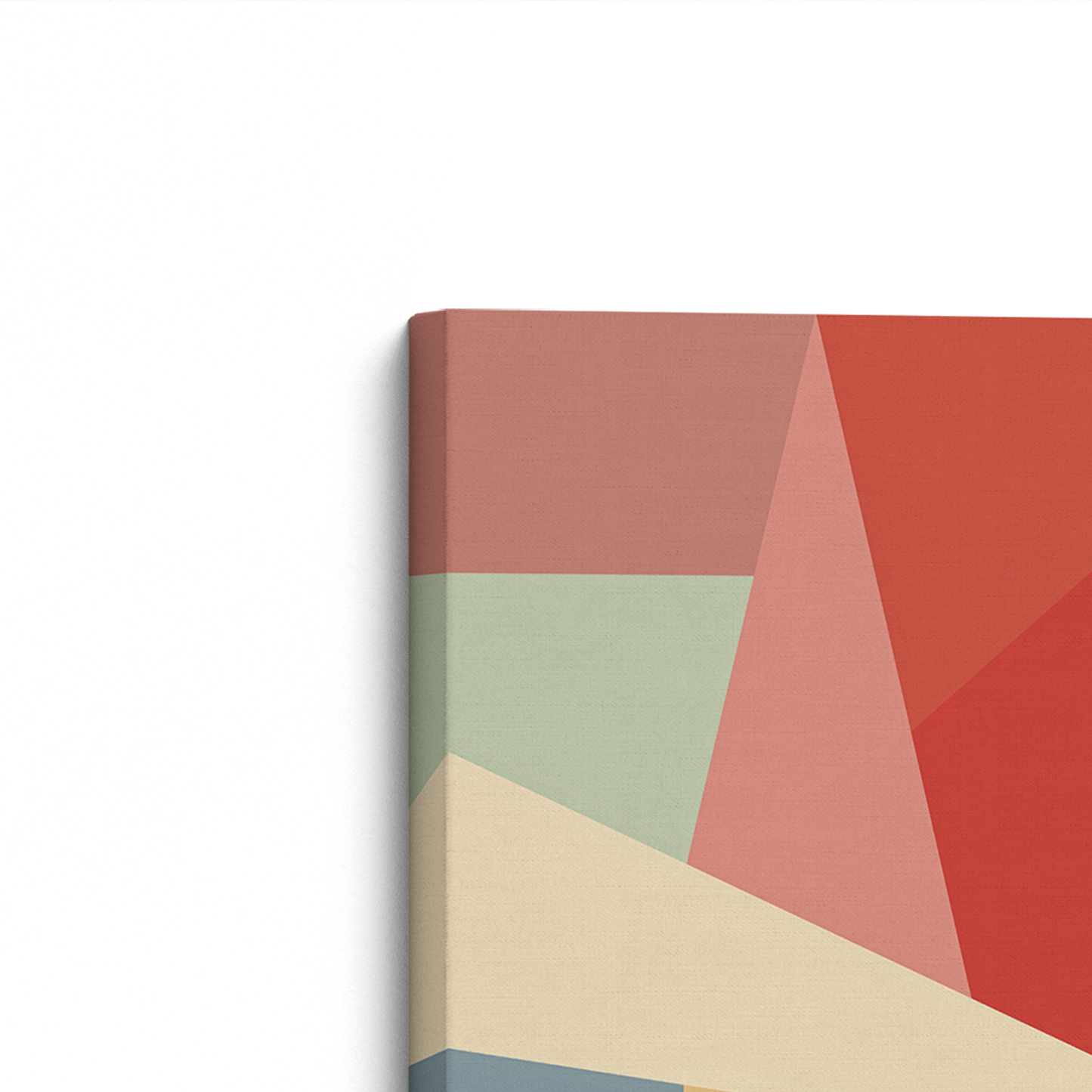 [color:Stretched Canvas], Corner of Picture of art on Canvas