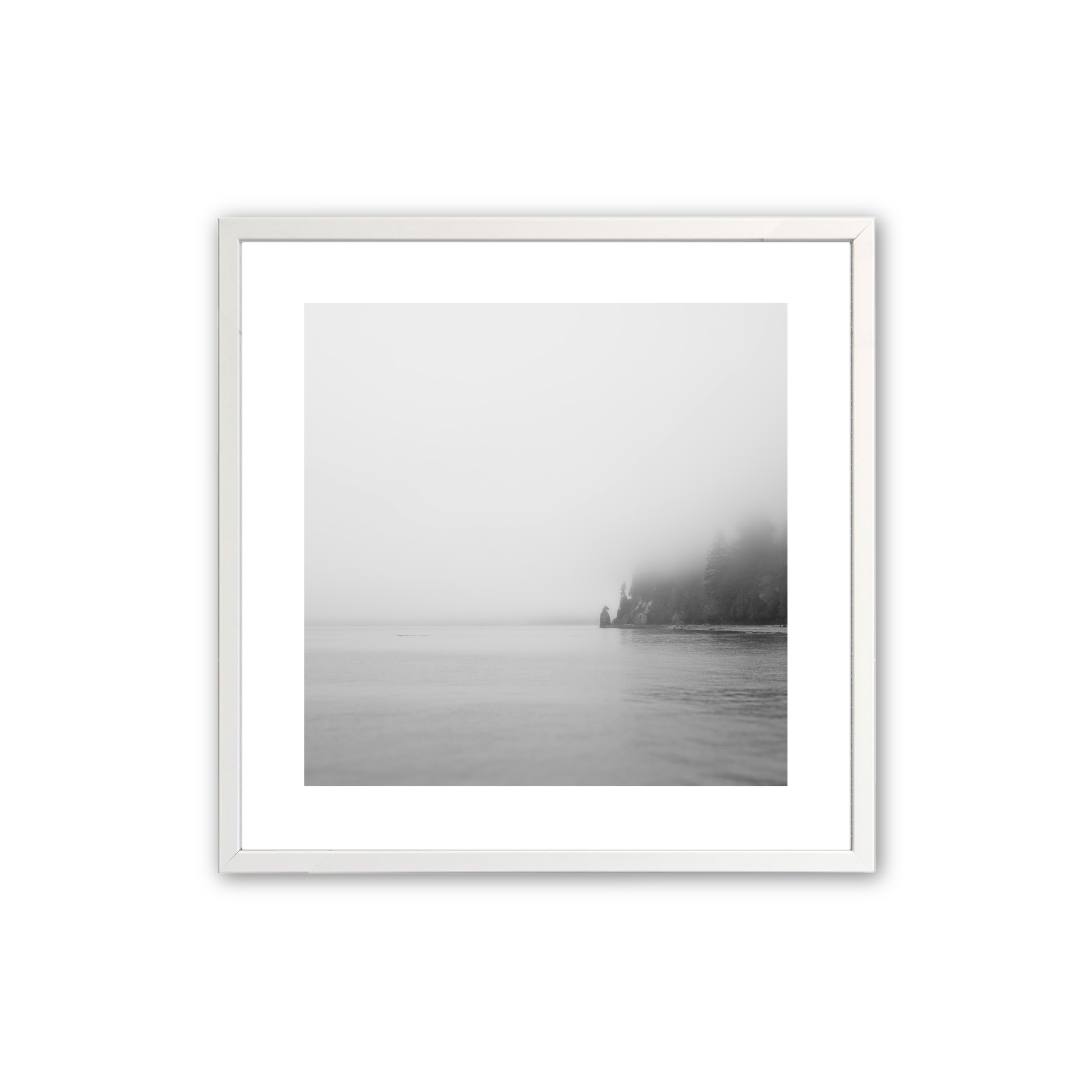 [Color:Opaque White], Art in our Opaque White wood frame