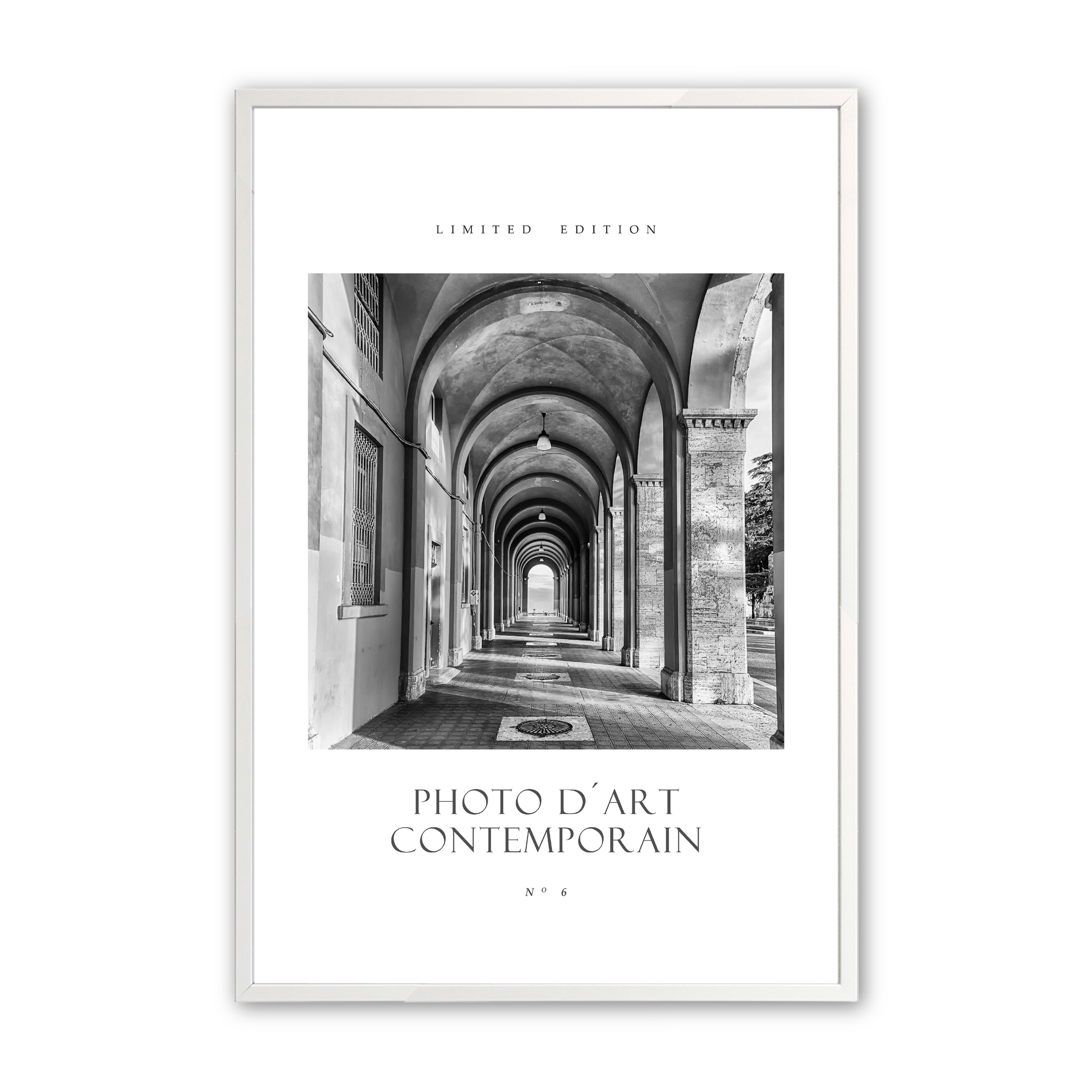 [Color:Opaque White], Art in our Opaque White wood frame