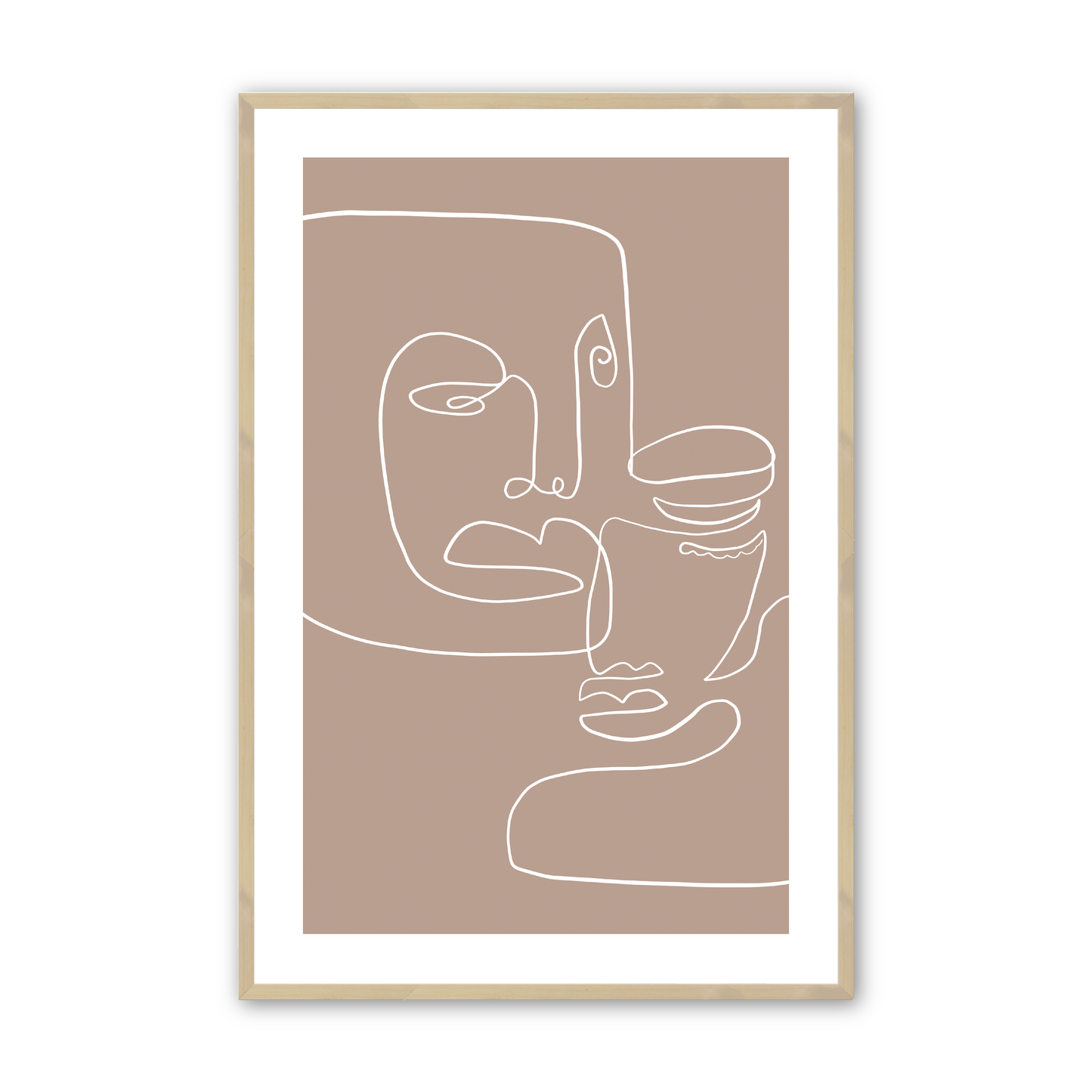 [Color:Raw Maple], Art in our Raw Maple wood frame