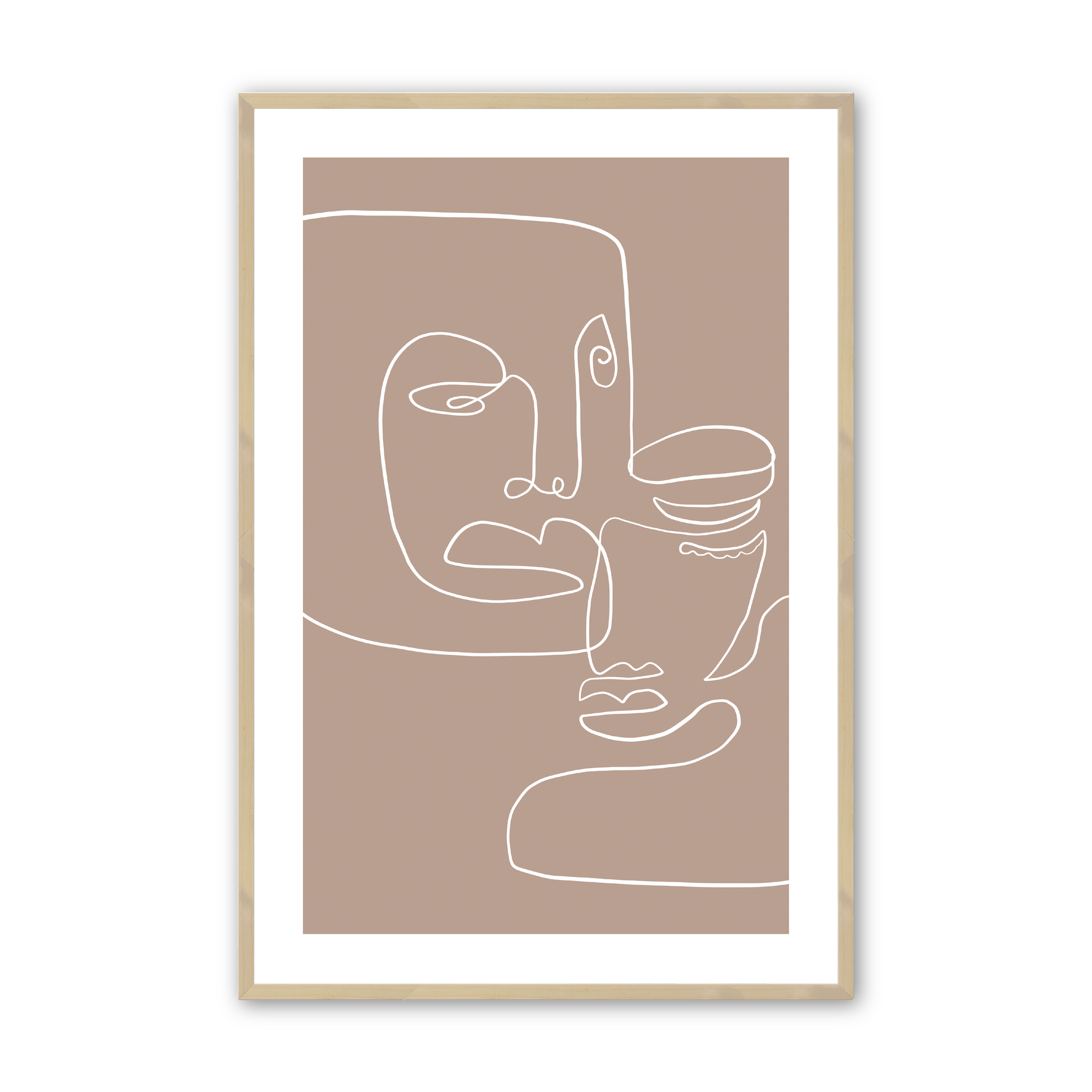 [Color:Raw Maple], Art in our Raw Maple wood frame