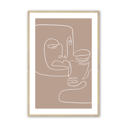 [Color:Raw Maple], Art in our Raw Maple wood frame