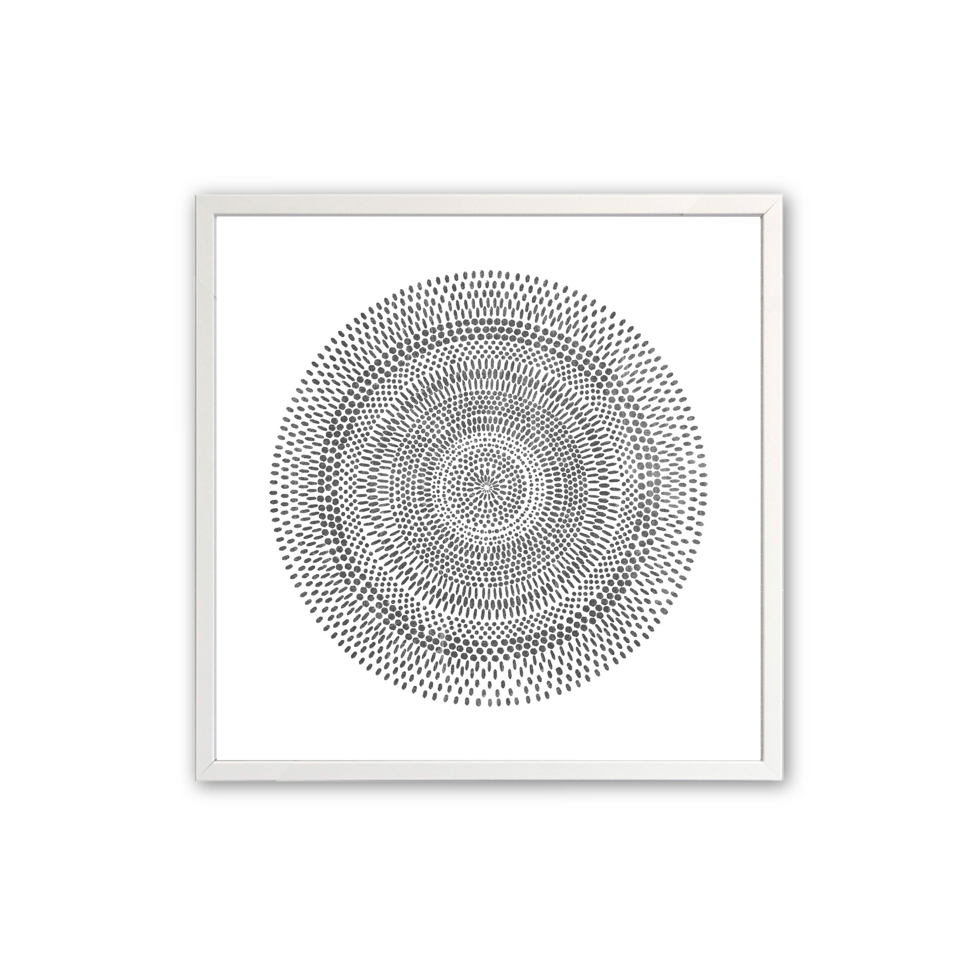 [Color:Opaque White], Art in our Opaque White wood frame