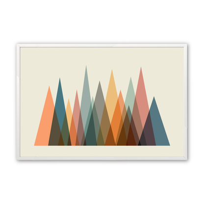 [Color:Opaque White], Art in our Opaque White wood frame